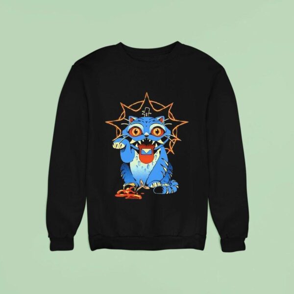 Not Much Of A Hunter Derpy Tiger And Sussy From Kpop Demon Hunters Sweatshirt