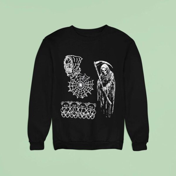 Nothing Nowhere Potassium Cult Reaper Bears Sweatshirt