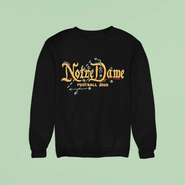 Notre Dame Fighting Irish Football Sweatshirt