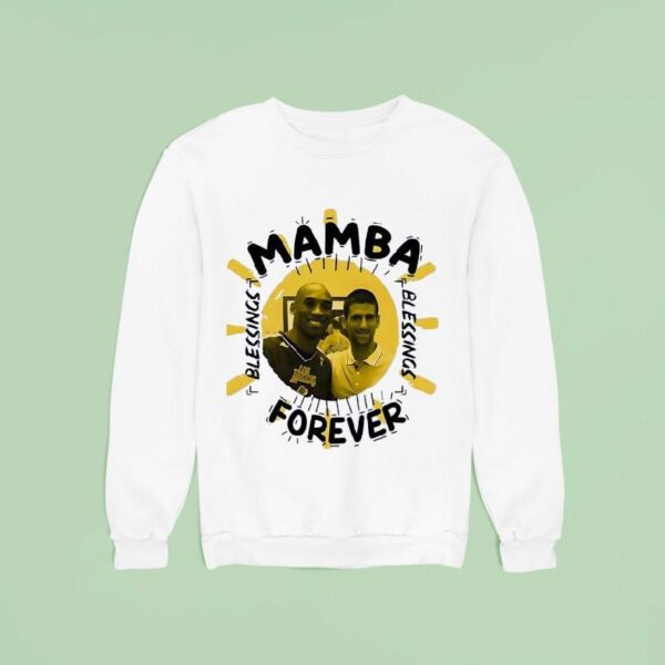 Novak Djokovic Kobe Mamba Forever Blessing Sweatshirt