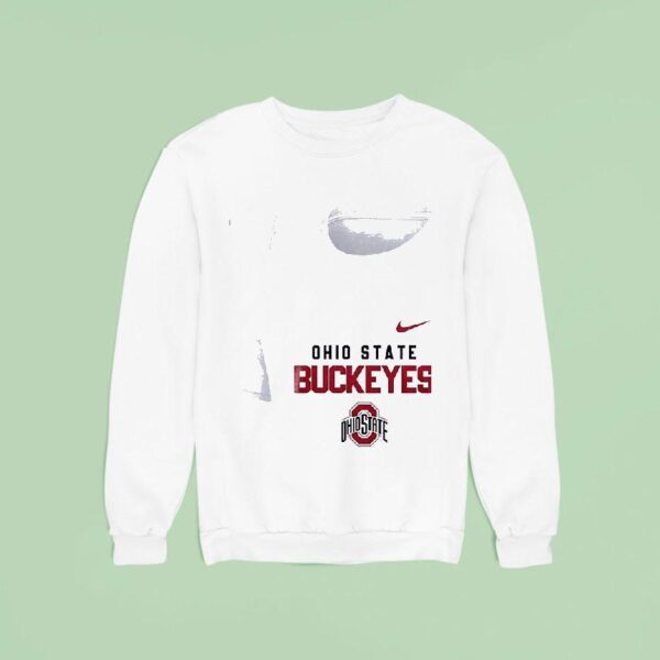 Ohio State Buckeyes Ncaa One Nation Under God Cross Graphic Sweatshirt