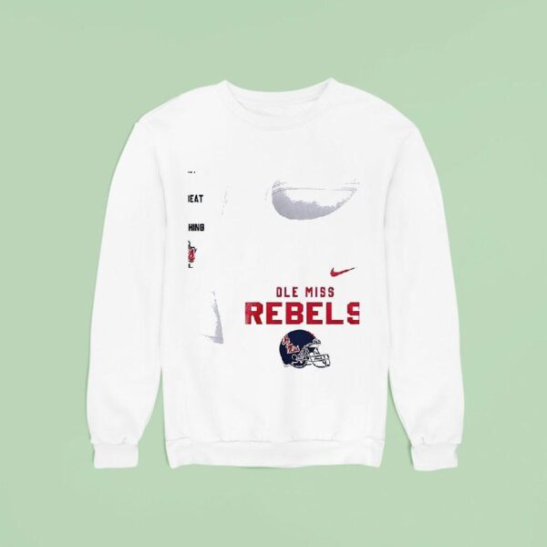 Ole Miss Rebels Ncaa Heartbeat Watching Sweatshirt