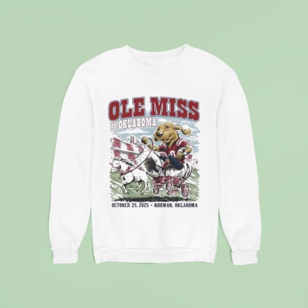 Ole Miss Vs Oklahoma Game Day Sweatshirt