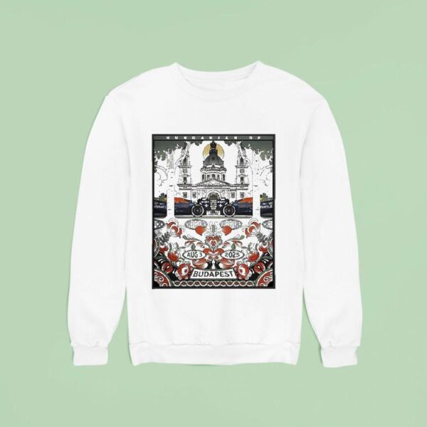 Oracle Red Bull Racing Hungarian Grand Prix F Round On August At The Hungaroring In Budapes Sweatshirt