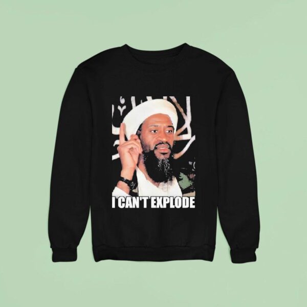 Osama Bin Laden X George Floyd I Can T Explode Sweatshirt