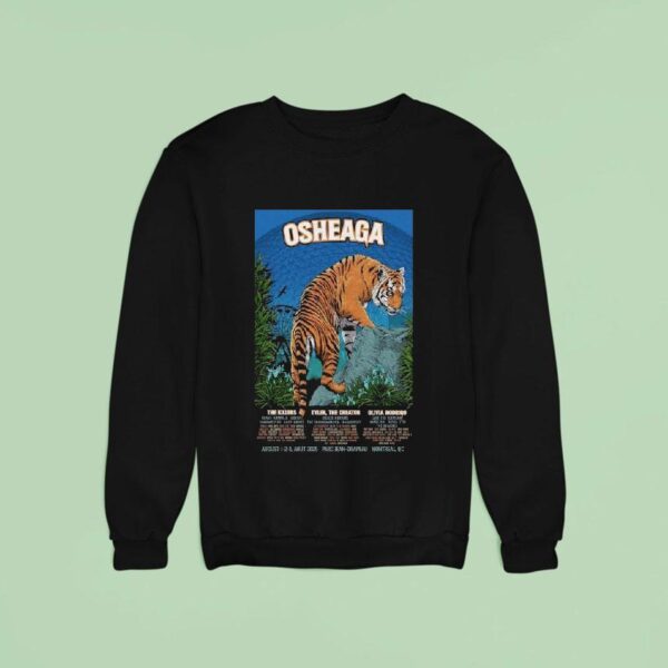 Osheaga Festival Montreal Qc Canada Aug Tiger Sweatshirt