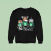 Otter Moose And Robo Guys Sweatshirt