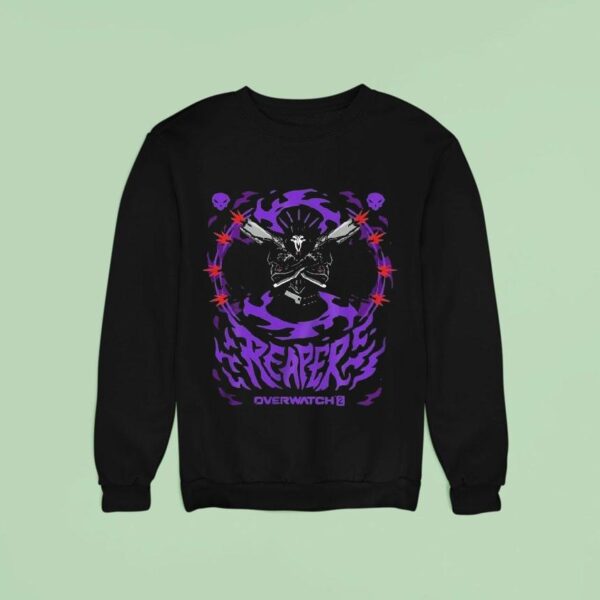 Overwatch Reaper Death Blossom Sweatshirt