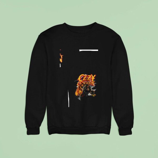 Ozzy Osbourne Bark At The Moon Work Tour Vintage Sweatshirt