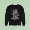 Ozzy Osbourne Own Osbour Signature Sweatshirt