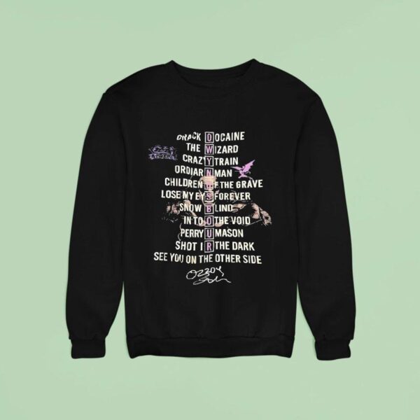 Ozzy Osbourne Own Osbour Signature Sweatshirt