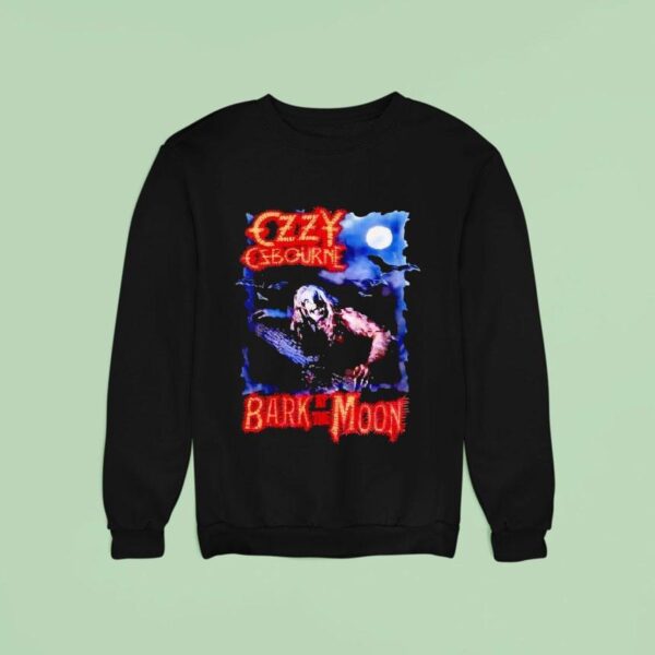 Ozzy Ozbourne Bark At The Moon Halloween Sweatshirt