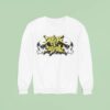 Pain Of Truth Graffiti Skulls Sweatshirt