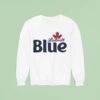 Pamela Anderson Labatt Blue Maple Leaf Sweatshirt