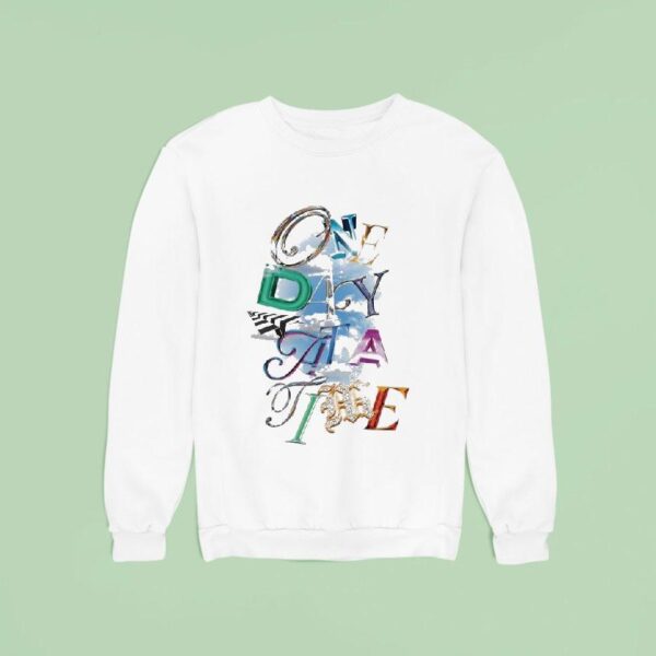 Paper Plane One Day At A Time Sweatshirt