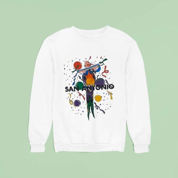 Parrot San Antonio Mexican Sweatshirt