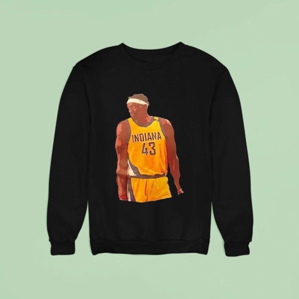 Pascal Siakam Indiana Pacers Nba Basketball Cartoon Sweatshirt