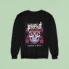 Payable On Death Pod Purple Sugar Skull Sweatshirt