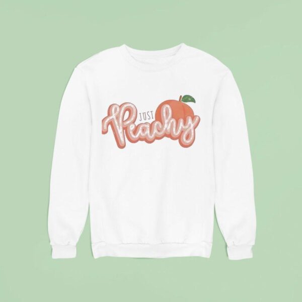 Peach Just Peachy Sweatshirt