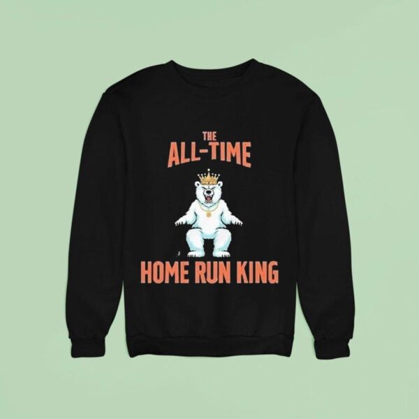 Pete Alonso New York Mets Polar Bear The All Time Home Run King Sweatshirt