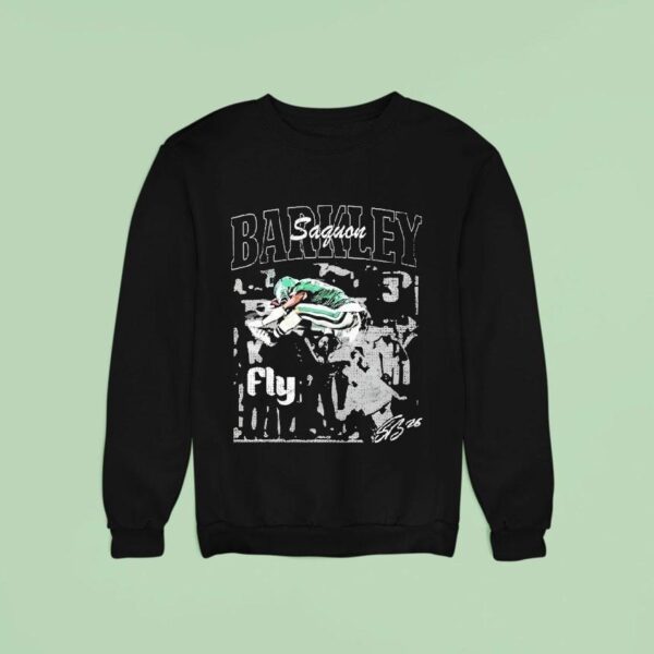 Philadelphia Eagles Barkley Saquon Fly Signature Sweatshirt