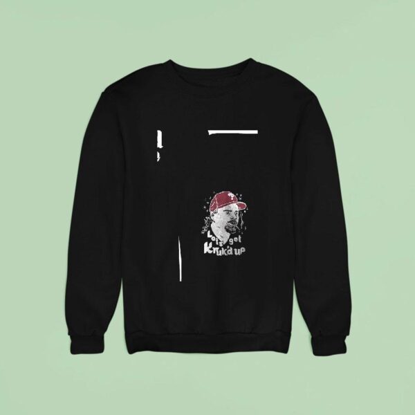 Philadelphia Phillies John Kruk Let S Get Kruk D Up Caricature Sweatshirt