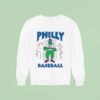 Phillie Phanatic Philly Baseball You Judge From The Shore But You Have Never Sunk Into The Deep Where I Dwell Philadelphia Phillies Masco Sweatshirt