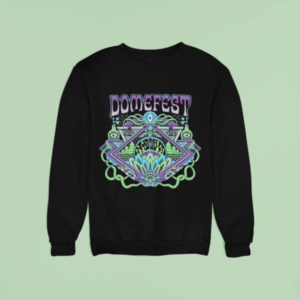 Pigeons Playing Ping Pong Domefest Energy Sweatshirt