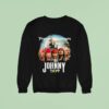 Pirates Of The Caribbean Johnny Depp Signature Sweatshirt