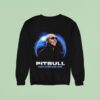 Pitbull Party After Dark Tour Map Sweatshirt
