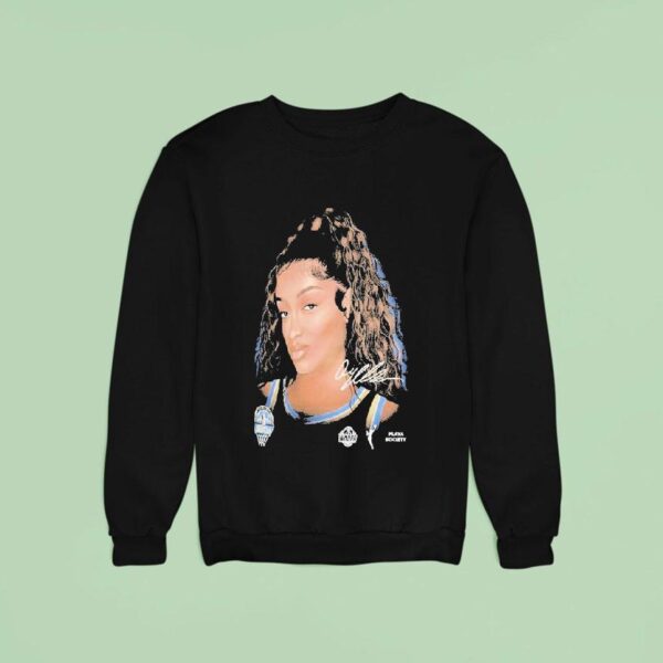 Playa Society Angel Reese Sketch Chicago Sky Angel Sweatshirt