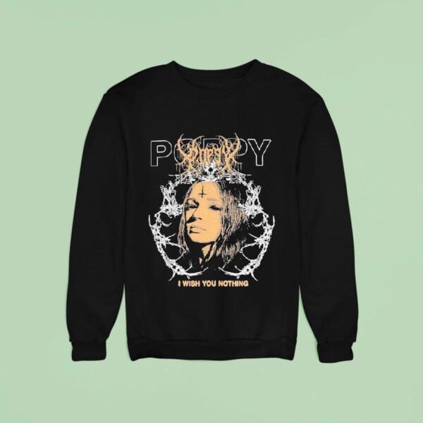 Poppy I Wish You Nothing Cursed Sweatshirt