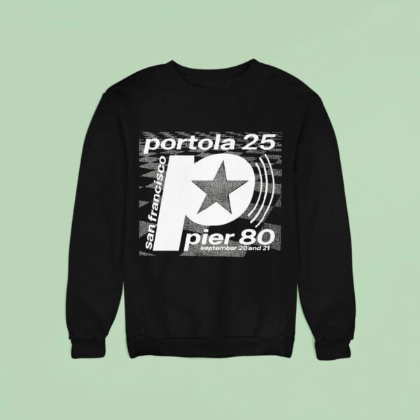 Portola Pier San Francisco Star September And Sweatshirt