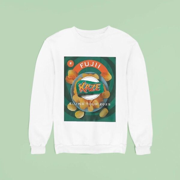 Potato Chip Fujii Kaze Eu Na Tour Sweatshirt