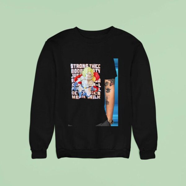 Power Girl Of Dc Comics Sweatshirt