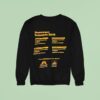 Preseason Schedule Week One Two Three And Four Sweatshirt