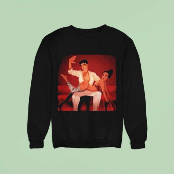 Princess Tiana And Prince Naveen Naughty Sweatshirt