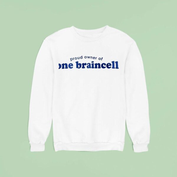 Proud Owner Of One Braincell Sweatshirt