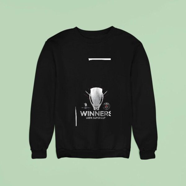 Psg Uefa Super Cup Winners Sweatshirt