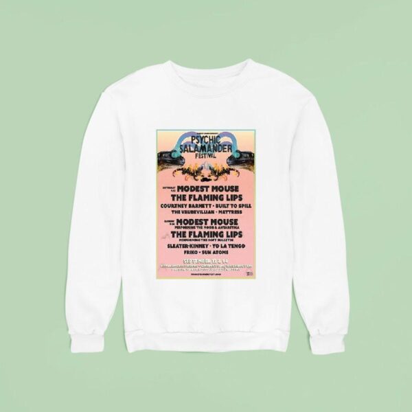 Psychic Salamander Festival Modest Mouse September Sweatshirt