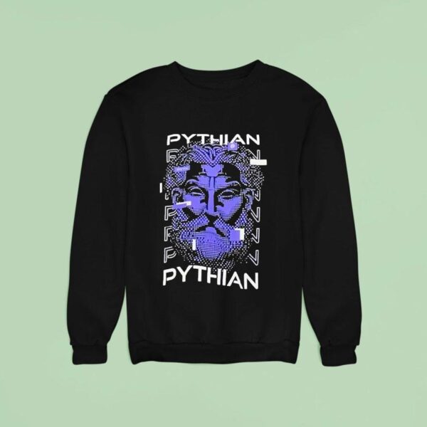Pythian Face Graphic Sweatshirt