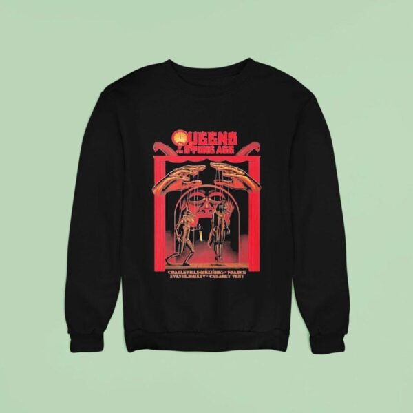 Queens Of The Stone Age The End Is Nero Tour At Cabaret Vert Festival On August Charleville Mezieres France Sweatshirt