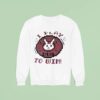 Rabbit I Play To Win Pixel Sweatshirt