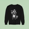 Raccoon Punk Rock Music Sweatshirt