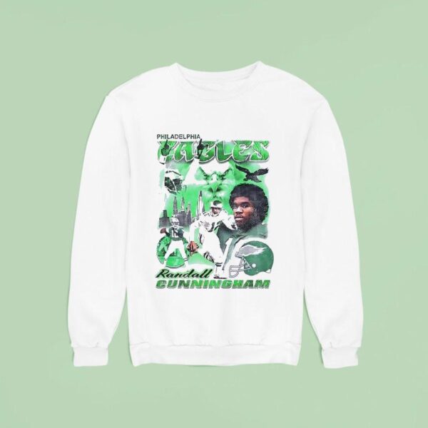 Randall Cunningham Philadelphia Eagles Football Retro Sweatshirt