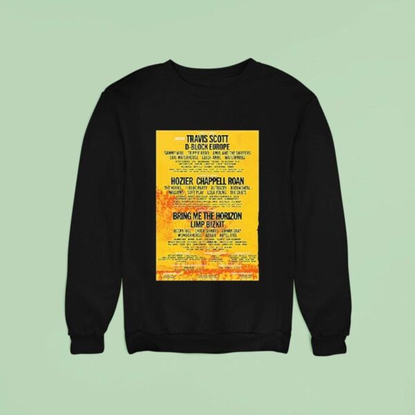 Reading And Leeds Festival For Leeds Festival On August To August Bramham Park In Leeds England Sweatshirt