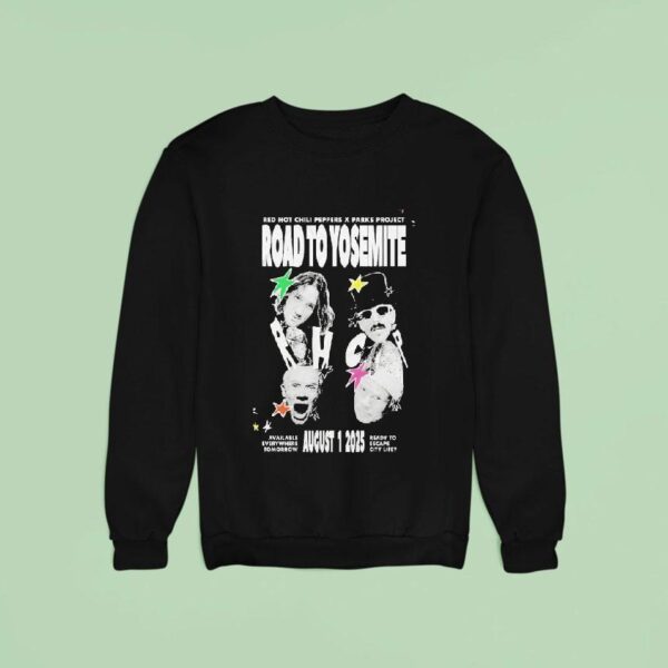 Red Hot Chili Peppers X Parks Project Road To Yosemite August Sweatshirt