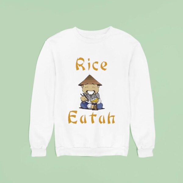 Rice Eatah Caricature Sweatshirt