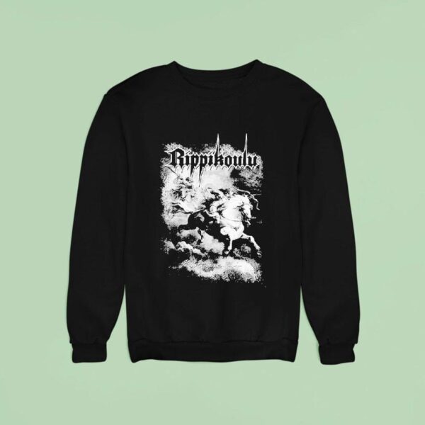 Rippikoulu Musta Seremonia Sweatshirt