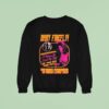 Rob Zombie Baby Firefly Performing I Wanna Be Loved By You At The One And Only House Of Corpses Flyer Sweatshirt